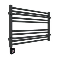 Sèche-serviette Horizontal électrique Noir - Raccordement à Droite - Lima/E8N 9 Sèche-serviette Horizontal électrique Noir - Raccordement à Droite - Lima/E8N -Sèche-Serviettes seche serviette horizontal lima e1 n