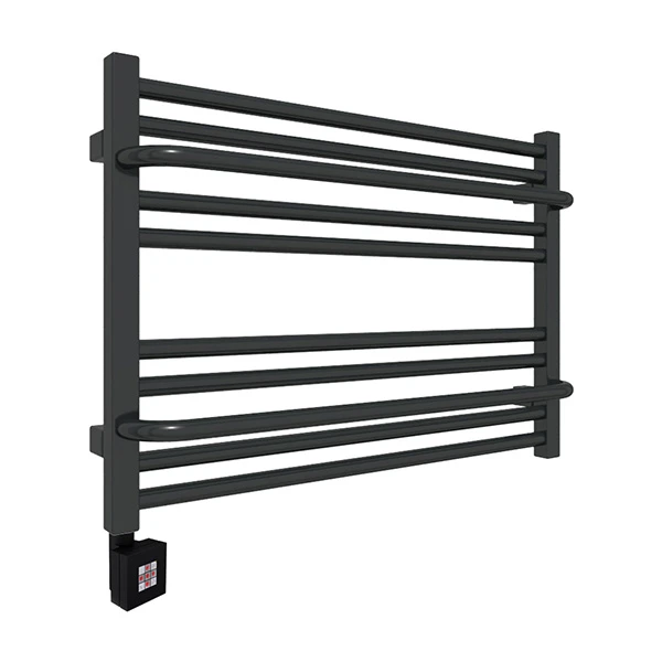 Sèche-serviette Horizontal électrique Noir - Raccordement à Droite - Lima/E8N 6 Sèche-serviette Horizontal électrique Noir - Raccordement à Droite - Lima/E8N – Image 4