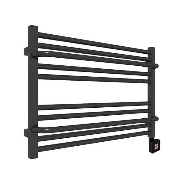 Sèche-serviette Horizontal électrique Noir - Raccordement à Droite - Lima/E8N 3 Sèche-serviette Horizontal électrique Noir - Raccordement à Droite - Lima/E8N