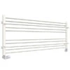 Sèche-serviette Horizontal Blanc - Chauffage Central - Raccordement Aux Extrémités - Lima/SXB -Sèche-Serviettes seche serviette horizontal lima sx b