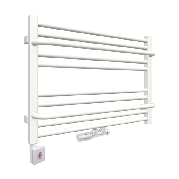 Sèche-serviette Horizontal Mixte Blanc - Raccordement Au Centre Et à Droite - Lima/Z8B 6 Sèche-serviette Horizontal Mixte Blanc - Raccordement Au Centre Et à Droite - Lima/Z8B – Image 4