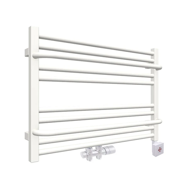 Sèche-serviette Horizontal Mixte Blanc - Raccordement Au Centre Et à Droite - Lima/Z8B 3 Sèche-serviette Horizontal Mixte Blanc - Raccordement Au Centre Et à Droite - Lima/Z8B