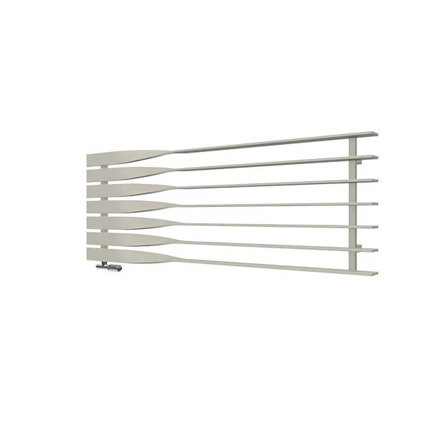 Sèche-serviette Horizontal - Chauffage Central - Couleur Au Choix - Raccordement à Droite - Cyklon/O8 6 Sèche-serviette Horizontal - Chauffage Central - Couleur Au Choix - Raccordement à Droite - Cyklon/O8 – Image 4