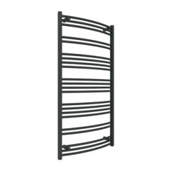 Sèche-serviette électrique Noir - Raccordement à Droite - Jade/E8N 9 Sèche-serviette électrique Noir - Raccordement à Droite - Jade/E8N -Sèche-Serviettes seche serviette jadee1n