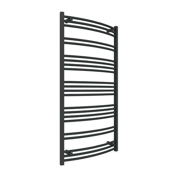 Sèche-serviette électrique Noir - Raccordement à Droite - Jade/E8N 6 Sèche-serviette électrique Noir - Raccordement à Droite - Jade/E8N – Image 4