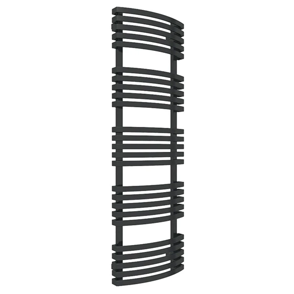 Sèche-serviette Chauffage Central - Noir Mat - Raccordement Aux Extrémités - Kioto/SXN 3 Sèche-serviette Chauffage Central - Noir Mat - Raccordement Aux Extrémités - Kioto/SXN