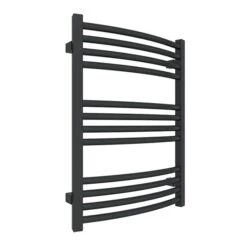 Sèche-serviette Chauffage Central - Noir Mat - Raccordement Au Centre - Lena/P/ZXN 9 Sèche-serviette Chauffage Central - Noir Mat - Raccordement Au Centre - Lena/P/ZXN -Sèche-Serviettes seche serviette lenapsxn 1