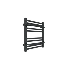 Sèche-serviette Chauffage Central - Noir Mat - Raccordement Au Centre - Lima/P/ZXN