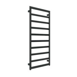 Sèche-serviette Mixte Noir - Raccordement Au Centre Et à Droite - Diamond/Z8N