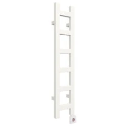 Sèche-serviette Mixte Blanc - Raccordement Aux Extrémités - Easy/V2B