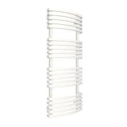 Sèche-serviette Mixte Blanc - Raccordement Aux Extrémités - Kioto/V2B