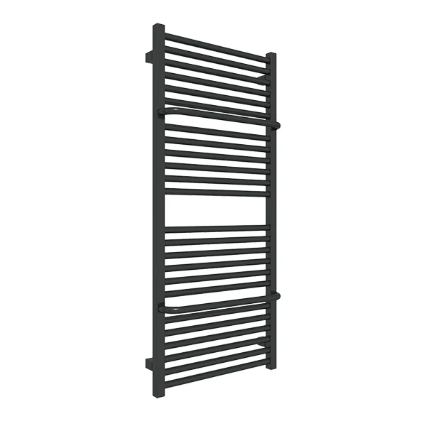 Sèche-serviette Mixte Noir - Raccordement Au Centre Et à Droite - Lima/G/Z8N 6 Sèche-serviette Mixte Noir - Raccordement Au Centre Et à Droite - Lima/G/Z8N – Image 4