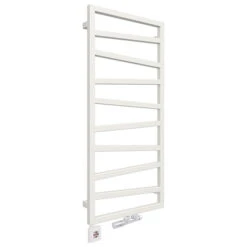 Sèche-serviette Mixte Blanc - Raccordement Au Centre Et à Droite - Zigzag/Z8B -Sèche-Serviettes seche serviette mixte zigzag z1 b