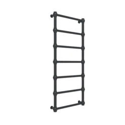 Sèche-serviette Mixte Noir - Raccordement Aux Extrémités - Rétro/V2N