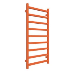 Sèche-serviette Mixte - Couleur Au Choix - Raccordement Au Centre Et à Droite - Simple/Z8