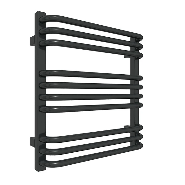 Petit Sèche-serviette Mixte Noir - Raccordement Aux Extrémités - Alex/V2N 3 Petit Sèche-serviette Mixte Noir - Raccordement Aux Extrémités - Alex/V2N