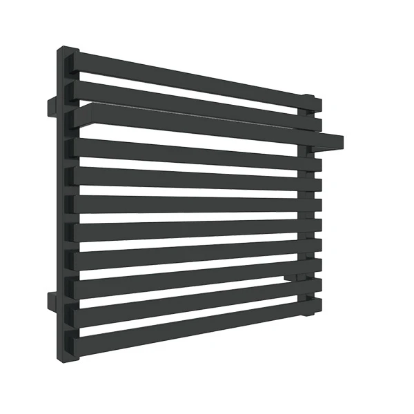 Petit Sèche-serviette Mixte Noir - Raccordement Aux Extrémités - City/V2N 6 Petit Sèche-serviette Mixte Noir - Raccordement Aux Extrémités - City/V2N – Image 4