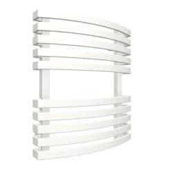 Petit Sèche-serviette Mixte Blanc - Raccordement Aux Extrémités - Kioto/V2B