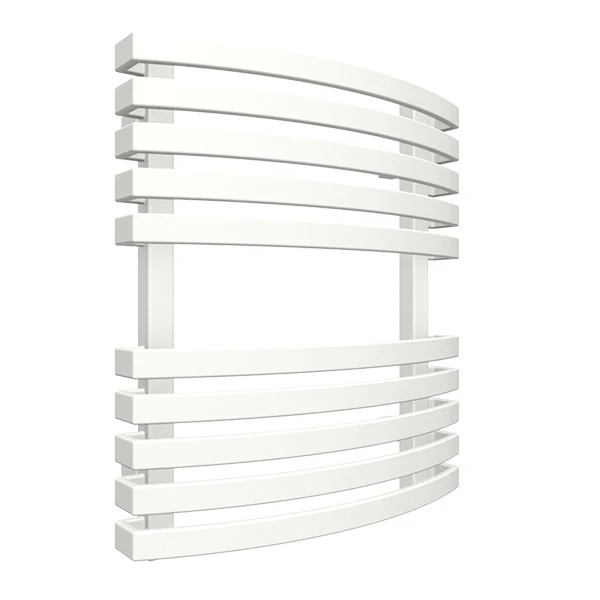 Petit Sèche-serviette Mixte Blanc - Raccordement Aux Extrémités - Kioto/V2B 3 Petit Sèche-serviette Mixte Blanc - Raccordement Aux Extrémités - Kioto/V2B