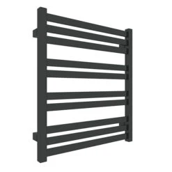 Petit Sèche-serviette électrique Noir - Raccordement à Droite - Marlin/E8N -Sèche-Serviettes seche serviette petit marline1n