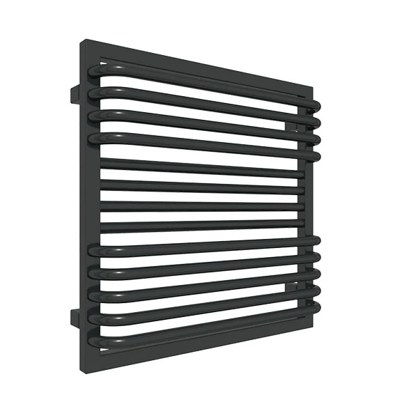 Petit Sèche-serviette Mixte Noir - Raccordement Aux Extrémités - Poc/V2N 3 Petit Sèche-serviette Mixte Noir - Raccordement Aux Extrémités - Poc/V2N