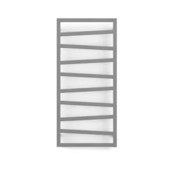 Sèche-serviette Mixte - Poivre Et Sel - Raccordement Au Centre Et à Droite