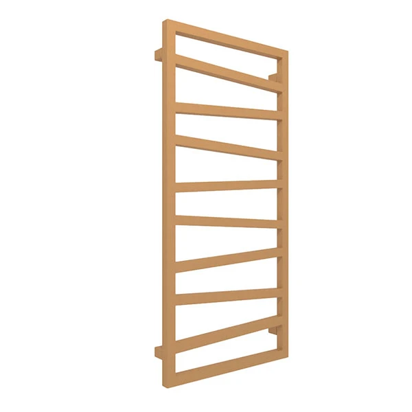 Sèche-serviette électrique - Marron - Raccordement à Droite - Zigzag/E8 3 Sèche-serviette électrique - Marron - Raccordement à Droite - Zigzag/E8