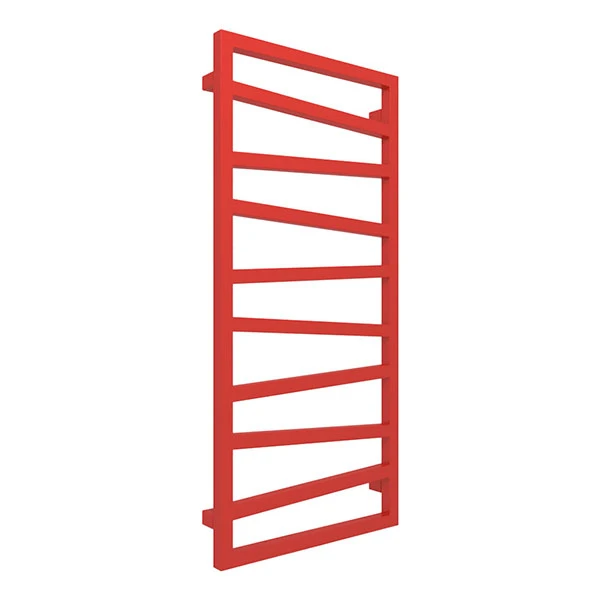 Sèche-serviette Chauffage Central - Rouge - Raccordement Au Centre - Zigzag/ZX 3 Sèche-serviette Chauffage Central - Rouge - Raccordement Au Centre - Zigzag/ZX