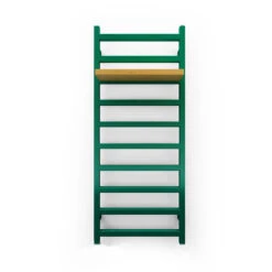 Sèche-serviette Mixte - Couleur Vert Opale (RAL 6026) - Raccordement Au Centre Et à Droite - Simple/Z8 -Sèche-Serviettes seche serviette simple ral 6026 2 2