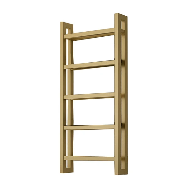 Sèche-serviette électrique - Doré - Raccordement à Droite - Stand 3 Sèche-serviette électrique - Doré - Raccordement à Droite - Stand