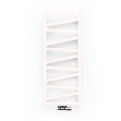 Sèche-serviette Chauffage Central - Blanc - Raccordement Au Centre - Vipera/ZXB