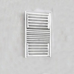 Sèche-serviette Eau Chaude - Blanc - 2 à 4 Tablettes D'étendage