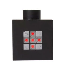 Sèche-Serviettes 6 Thermostat Pour Sèche-serviette électrique - Noir Mat - SKT2