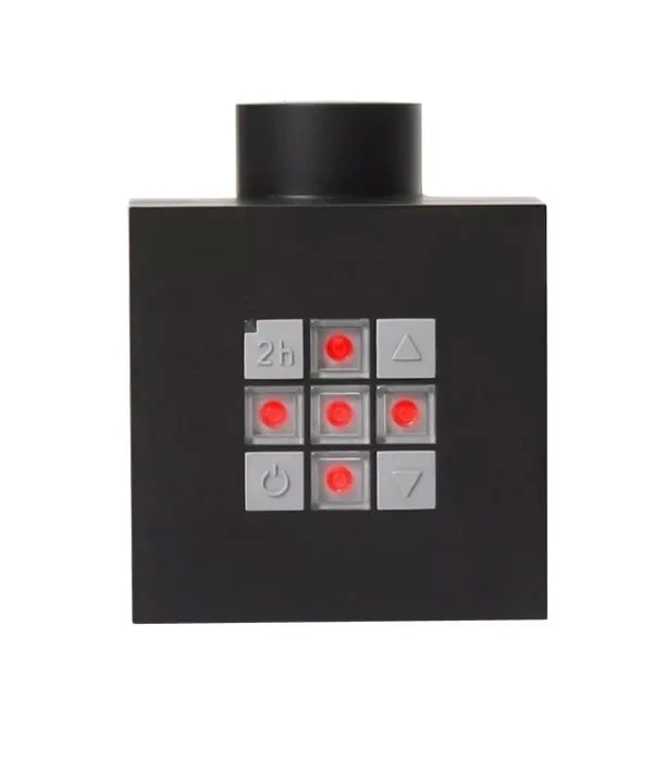 Thermostat Pour Sèche-serviette électrique - Noir Mat - SKT2 3 Thermostat Pour Sèche-serviette électrique - Noir Mat - SKT2