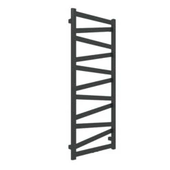 Sèche-serviette Mixte Noir - Raccordement Au Centre Et à Droite - Vipera/Z8N